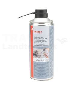 Haftfettspray, weiß