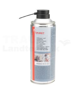 Haftfettspray, weiß