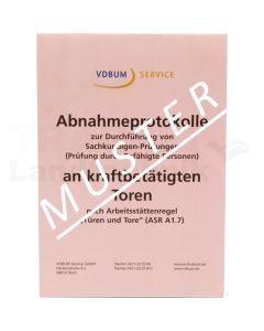 Prüfprotokoll Rolltore UVV