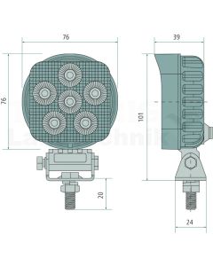 LED-Arbeitsscheinwerfer