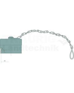 Staubkappe  Muffe QRC-RH-19-DF-CN-W89-SI