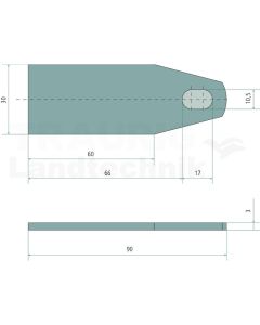 Vertikutiermesser