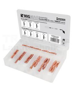 VPErschleißteilebox Kontaktrohre MB15/MB2