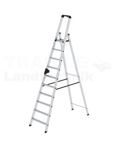 Stufen-Stehleiter  begehbar 10 Stufen