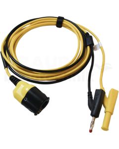 BNC Messleitung mit Stecker 4mm