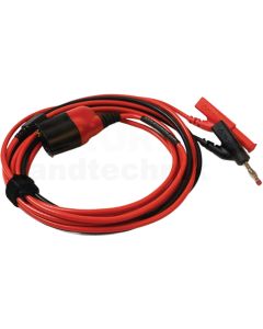 BNC Messleitung mit Stecker 4mm
