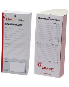 Reparaturkarte