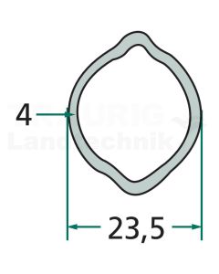 Profilrohr 1 m
