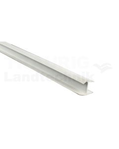 PVC-Profil, hart/weich, 25mm L = 2700mm
