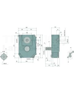 Stirnradgetriebe M10