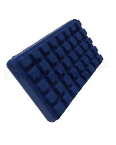 GummiFuß 25mm blau f. Klemmbalken