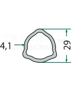 Profilrohr 3 m
