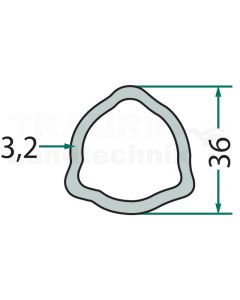 Profilrohr 1,5 m