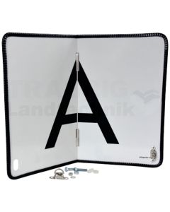 Warntafel (A) klappbar