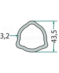 Profilrohr 1,5 m