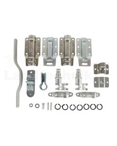 Aufbau-Drehstangenverschluss-Set