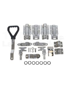 Aufbau-Drehstangenverschluss-Set