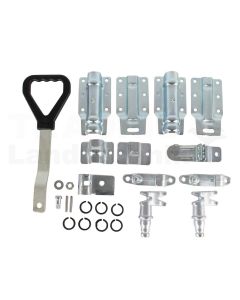 Aufbau-Drehstangenverschluss-Set