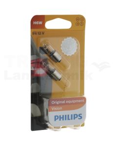 Glassockellampe H6W