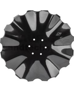 Gewellte Scheibe D45