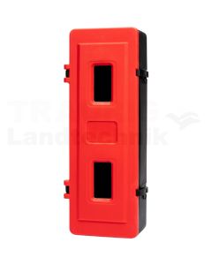 Feuerlöscherk. rot/schwarz 830x330x265