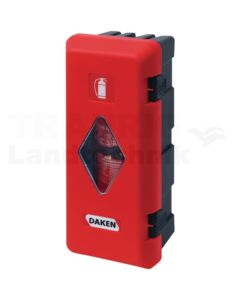 Feuerlöscherk rot/schwarz 310x671x247mm