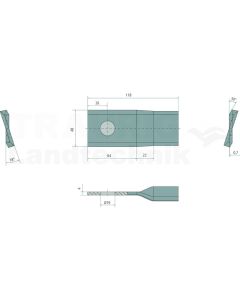 VPE25 Rotorklinge