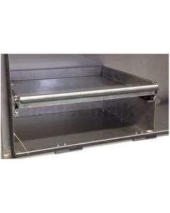 Batterieschlitten aus 2mm Edelstahl