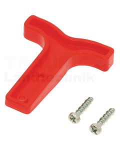 Handgriff für SR 50 rot mit Schrauben