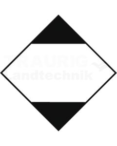 Gefahrzettel Kl. LQ Alu 250x250 klppb KS