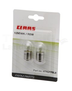 VPE2 Blister Gluehlampe 12V 5W CFP