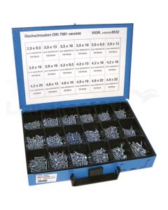 Sortiment Blechschrauben DIN 7981