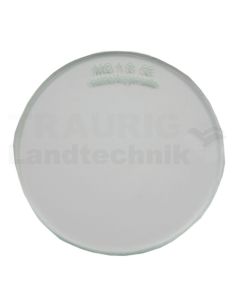 Brillenglas, Verbundglas, klar 50x3mm