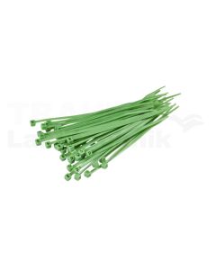 VPE100 Kabelbinder 205x3,6mm grün