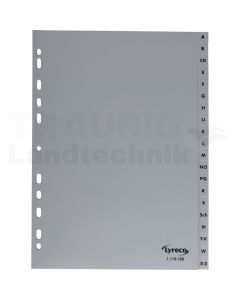 Kunststoff- Register A4