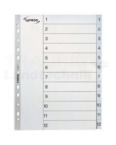 Kunststoff- Register A4