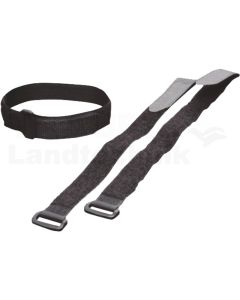 VPE10 Klett-Kabelbinder 600x30mm schwarz