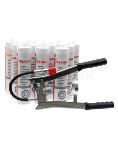 Fettpresse + 12x Langzeitfett 500g