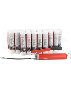 Fettpresse + VPE24 Mehrzweckfett 400g