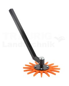 Fingerhacke als Folienreiniger-Element