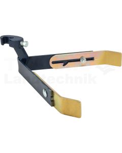 Flachhäufler, halb, links
