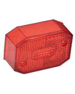 Lichtscheibe, rot