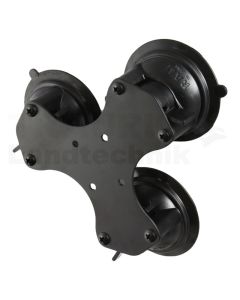 Twist-Lock dreifache Saugnapfbasis