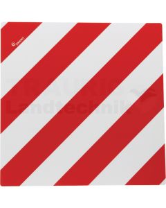 Warntafel, Alu