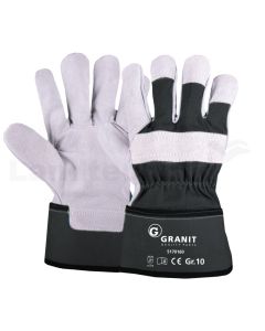 VPE12 Spaltleder-Handschuh, Gr. 10