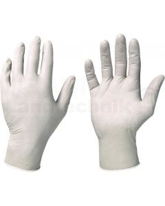 Einweghandschuh aus Latex, Gr. 10