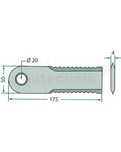 VPE25 Schlegelmesser