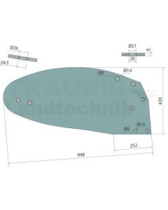 Streichblech