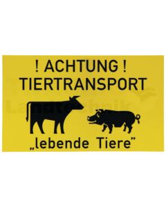 Tiertransporterschild