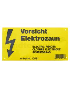 Warnschild